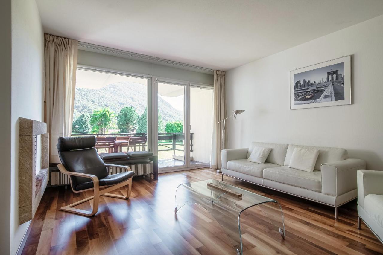 Cadro Garden By Quokka 360 - Flat With Garden View Apartment Lugano Luaran gambar